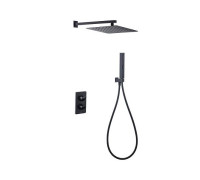 Душевой комплект Allen Brau Infinity черный матовый 5.21016-31