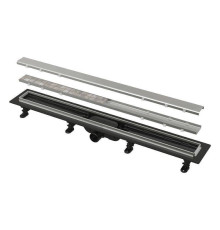 Душевой лоток Alca APZ20 Fit and Go 550 мм с порогами и двухсторонней решеткой APZ20-550