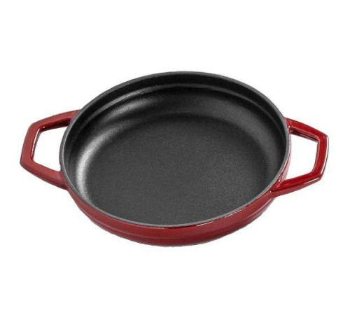 Сковорода с двумя ручками Hascevher KTV 19 см Red A625519