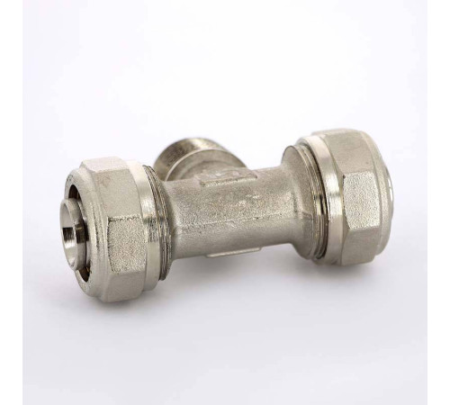 Тройник обжимной Uni-Fitt никелированный 26x3/4x26 наружная резьба 668N8380