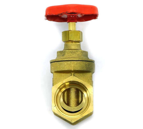 Задвижка клиновидная латунная Uni-Fitt 1 ВВ PN20 142G4000