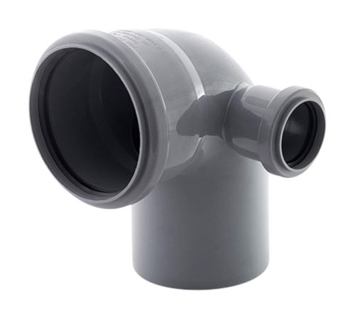 Отвод канализационный РТП 110/50 мм 87° правый НС-1154499