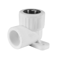 Угольник с креплением PPR Valfex 25 мм x 1/2 ВР 10123025