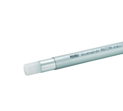 Труба универсальная REHAU RAUTITAN stabil 40х6.0 мм отрезок 5 м 11301611005
