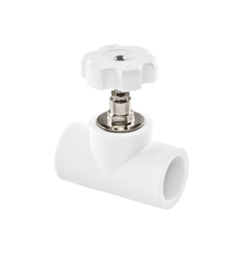 Вентиль полипропиленовый TEBO PP-R 32 мм 90 градусов в сборе 10-110101-032