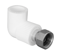 Угольник TEBO PP-R 90° с накидной гайкой 25 мм x 3/4 1309142