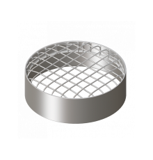 Оголовок дымохода Royal Thermo 80 мм с решеткой 1433007