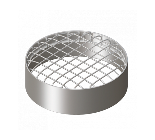 Оголовок дымохода Royal Thermo 80 мм с решеткой 1433007