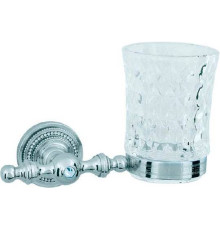 Стакан подвесной Boheme Brillante 7.5х10.5х7.5 см хром 10433