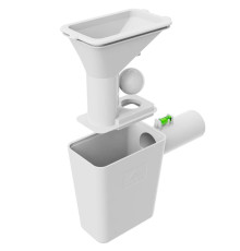 Воронка капельная Fachmann с индикатором наклона и сухим затвором 01.065