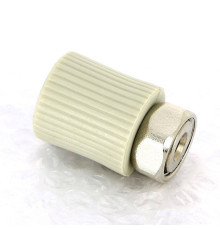 Муфта полипропиленовая FV-Plast с накидной гайкой и вварным патрубком 16x1/2 223016