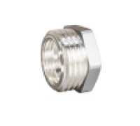 Футорка LD Pride 3/4x1/2 НР-ВР никелированная латунь LD.67.507.20х15