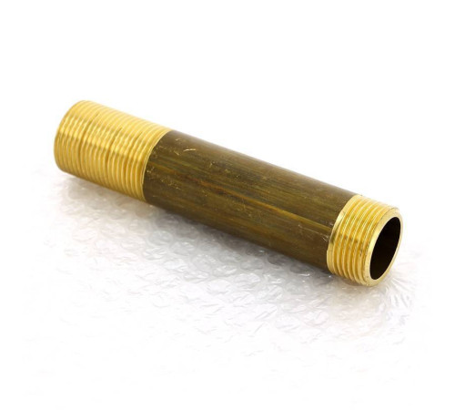 Сгон латунный Tiemme 1 x 150 мм наружная резьба 1500307