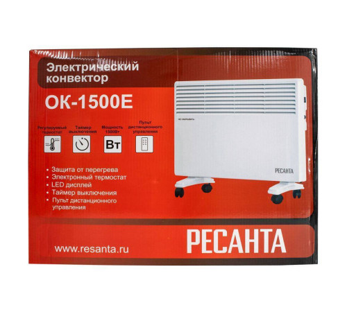 Конвектор электрический Ресанта ОК-Е LED Вт ОК-Е