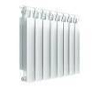 Радиатор биметаллический Rifar Monolit Ventil 500 14 секций левое подключение RAL 9016 rmvlf50014