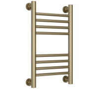 Полотенцесушитель водяной Сунержа Богема+ прямая 350x562 мм золотой шёлк матовый 32-0220-5030