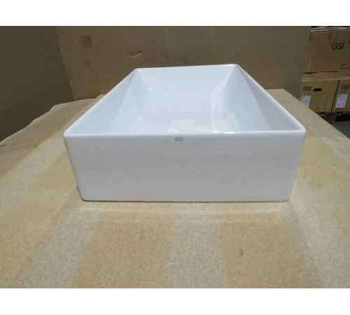 Раковина накладная GSI Kube X 370х600 мм белый глянцевый 945311_УЦ/6
