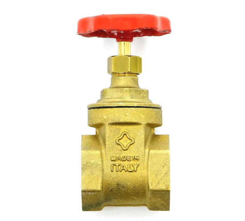 Задвижка клиновидная латунная Uni-Fitt 1 ВВ PN20 142G4000