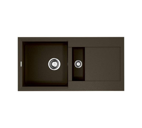 Кухонная мойка Omoikiri Sakaime 86-2 Tetogranit 86x46.5 см темный шоколад 4993201