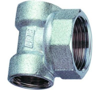 Тройник концевой хромированный FAR 1 ВР х 1/2 ВР х 1/2 ВР FK 4060 112