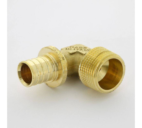 Угол аксиальный Uni-Fitt 20x3/4 НР латунь 745G7300