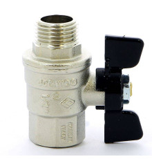 Кран шаровой Bugatti Oregon 1/2 НВ бабочка 03070060