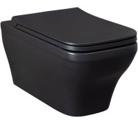 Унитаз подвесной Allen Brau Infinity чаша 34x53.5x35.5 см черный 4.21011.31