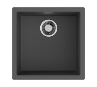 Кухонная мойка Omoikiri Yamakawa 45T-U/I-PL Tetogranit 45.6 x 45.6 см платина 4993312