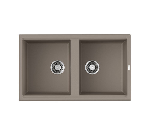 Кухонная мойка Omoikiri Tedori 86-2-SA 86x51 см бежевый 4993926