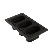 Контейнер Omoikiri DC-04-3-GB нержавеющая сталь графит 4999088