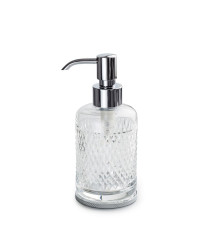 Дозатор для жидкого мыла настольный Boheme Aura хром 10250-CR