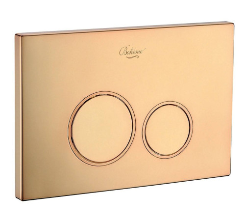 Панель смыва Boheme для инсталляции Geberit золото 658