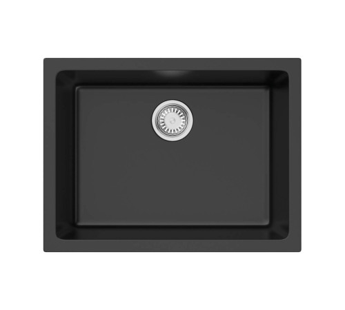 Кухонная мойка Omoikiri Okinoshima 61-U/I-BL Natceramic 61x46 см черный 4997063