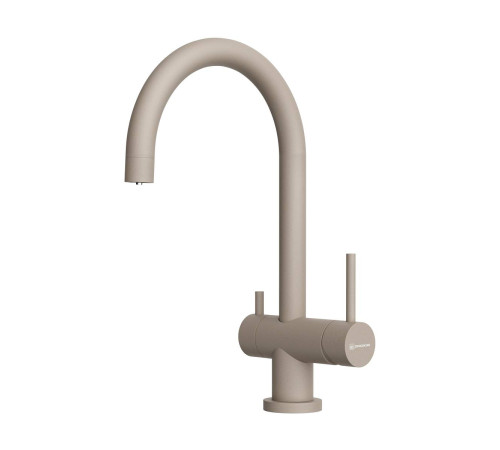 Смеситель для кухни Omoikiri Yamada-P-SA с подключением фильтра бежевый 4974286