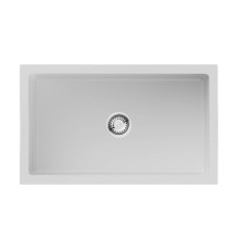 Кухонная мойка Omoikiri Mikura 76-WH Glossy Natceramic 76x46 см белая 4993258