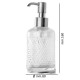 Дозатор для жидкого мыла настольный Boheme Aura хром 10250-CR