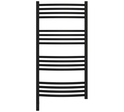 Полотенцесушитель электрический Сунержа Аркус 3.0 530x1120 мм левое подключение матовый черный 31-5704-1050