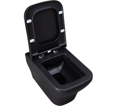 Унитаз подвесной Allen Brau Infinity чаша 34x53.5x35.5 см черный 4.21011.31