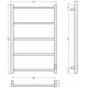 Полотенцесушитель электрический Стилье Формат 26 53x80 см левый белый матовый 30526-8050