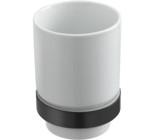 Стакан подвесной Allen Brau Priority 6.7x10.7x9.5 см графит браш 6.31002-MG