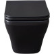 Унитаз подвесной Allen Brau Infinity чаша 34x53.5x35.5 см черный 4.21011.31