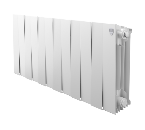Радиатор биметаллический Royal Thermo PianoForte 300 Bianco Traffico 12 секц. боковое подключение 1346039