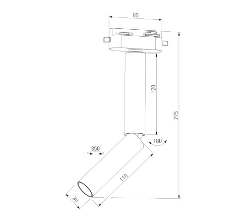 Pika белый 6W 4000K однофазный 85112/01