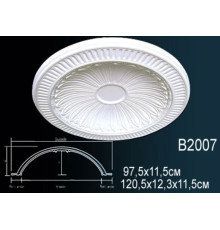 Купол потолочный Perfect B2007 полиуретан B2007