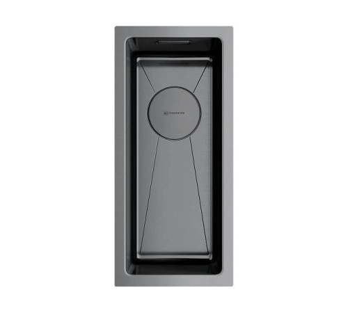 Кухонная мойка Omoikiri Taki 20-U/IF-GM 20x44 см вороненая сталь 4973105