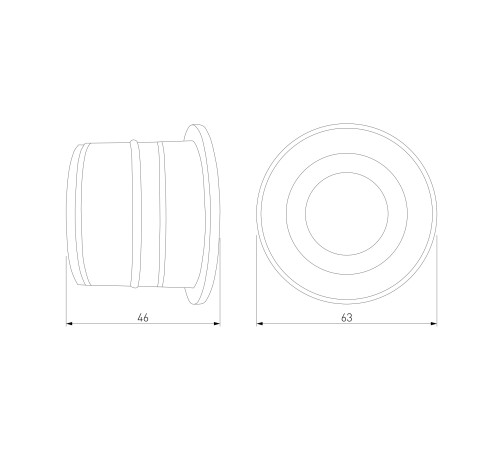 Подсветка для лестниц и дорожек MRL LED 1108 белый
