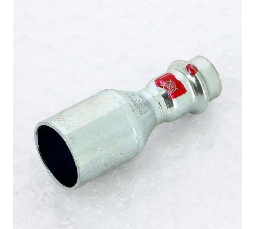 Муфта-вставка пресс из оцинкованной стали Viega Prestabo 28х15 мм 558529