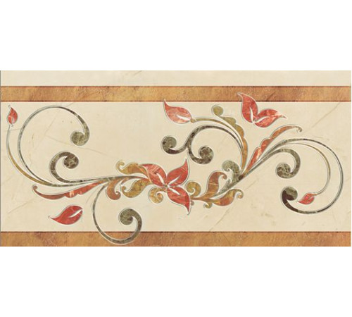 Бордюр Europa Ceramica Losanga Ramas 22.5х45 см х9999005120