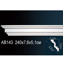 Карниз потолочный Perfect AB143 150x150x2000 мм AB143