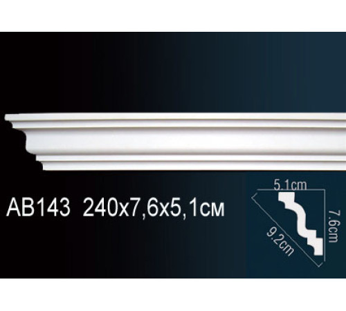 Карниз потолочный Perfect AB143 150x150x2000 мм AB143